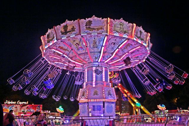 A ride at the Goose Fair.