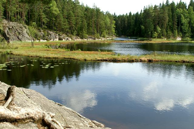 Lakes, rocks and forests: that's Nuuksio National Park