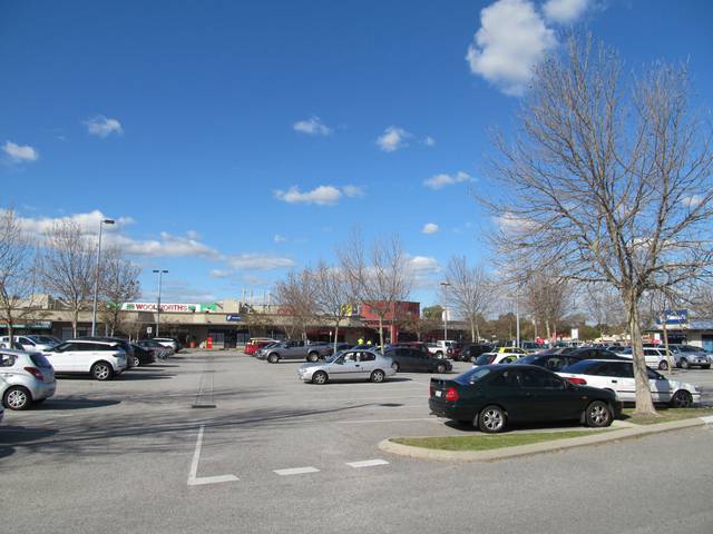 A shopping centre in Perth