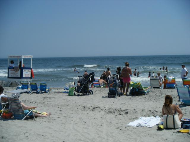 Ocean City beach at Surf Road