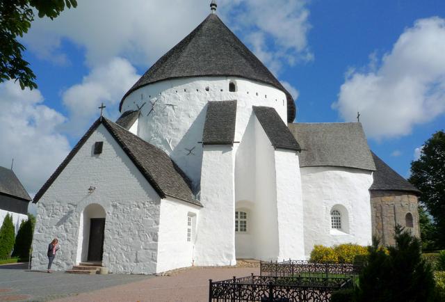 Though officially Lutheran, Denmark is largely agnostic. Pictured: Østerlars Church, Bornholm