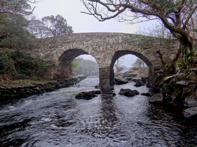 Old Weir Bridge – One of many sights in the park.