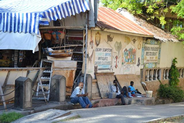 Souvenir shop in the old town