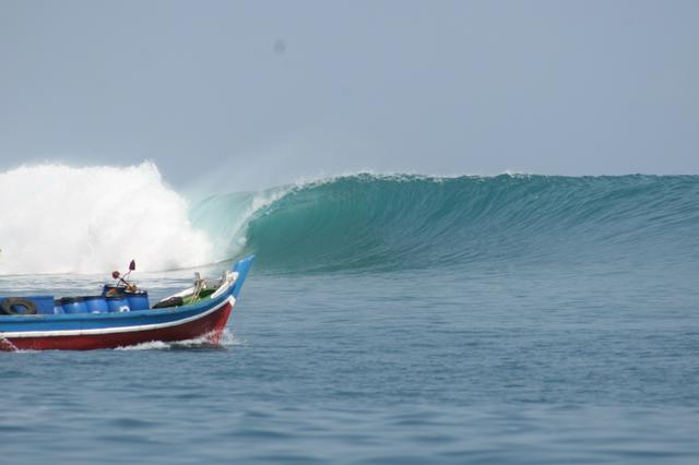 Sunda Strait near Panaitan Island, Ujung Kulon National Park.