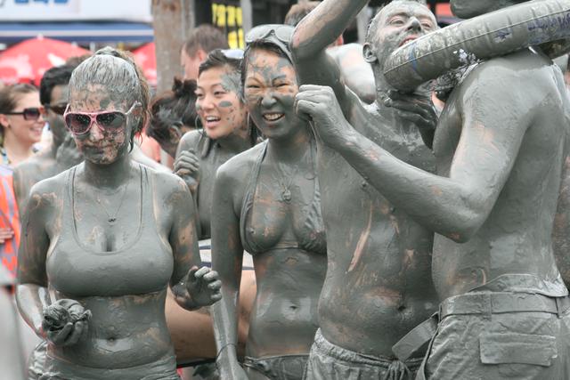 Boryeong Mud Festival at Daecheon Beach, Boryeong City