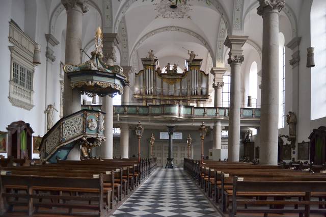 Interior of the Maxkirche