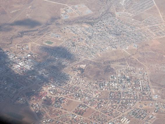 Otjiwarongo from above