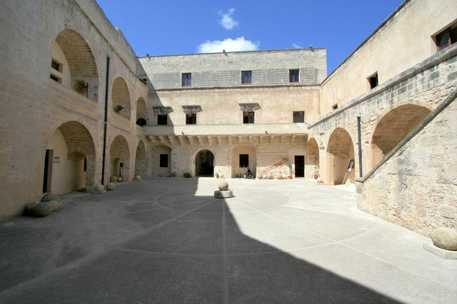 Courtyard of the castle