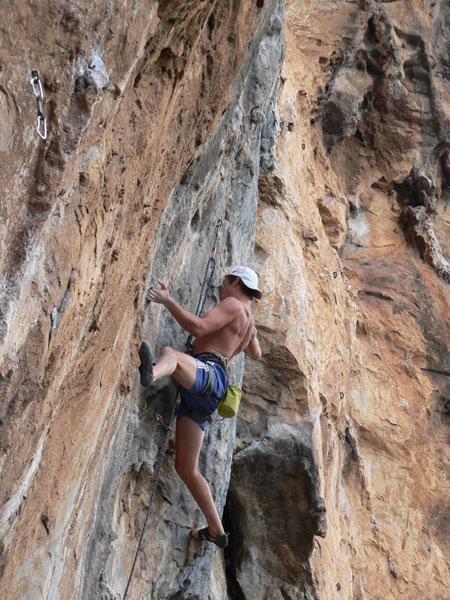 Climbing near Oudtshoorn