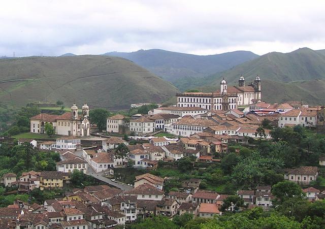 Ouro Preto, a prime example of colonial architecture in Brazil