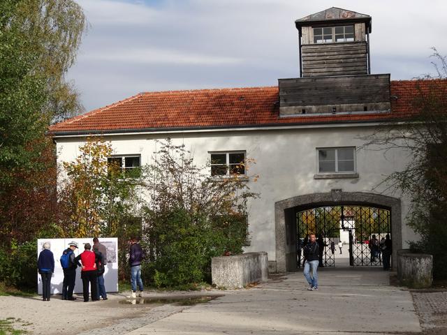 Main entrance of the concentration camp