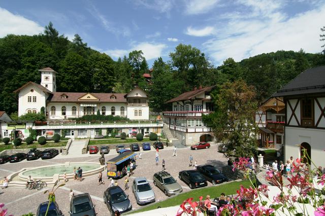 Villas in the centre of Szczawnica