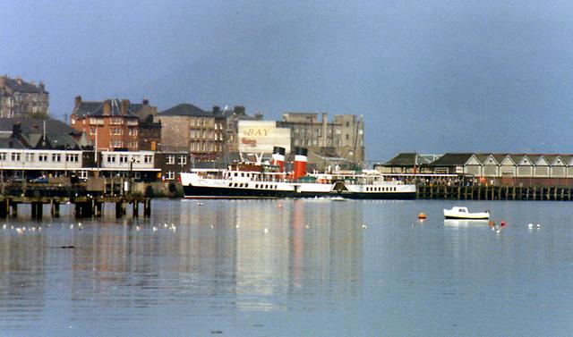 PS Waverley at Gourock