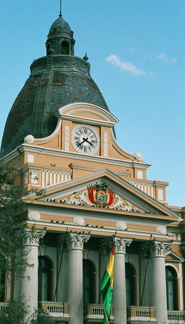 Bolivian Palace of Government in La Paz.