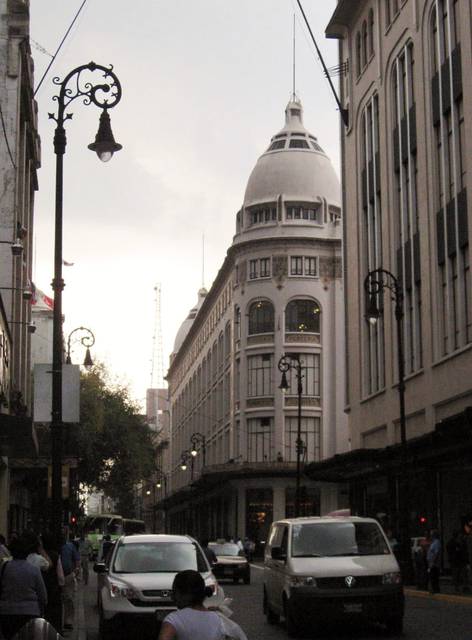 Palacio de Hierro department store in Mexico City's historic center.