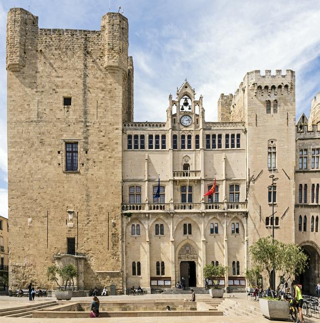 The Archbishop's Palace on the main square in town