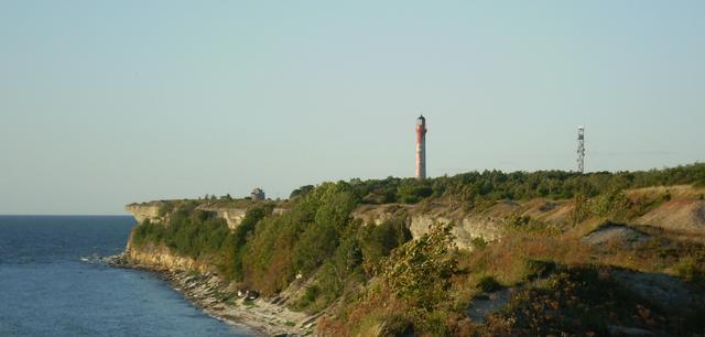 Bank and Pakri lighthouse, situated about 5 km north