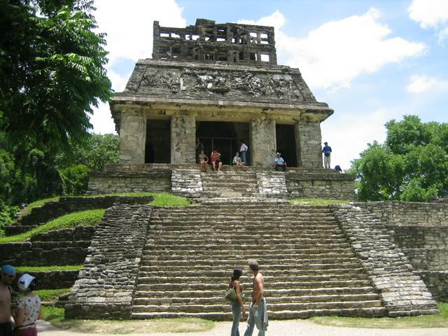 Palenque temple