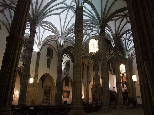 Inside the Catedral de Santa Ana