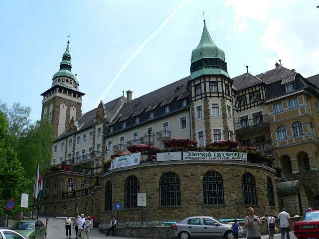 Northern façade of Palace Hotel