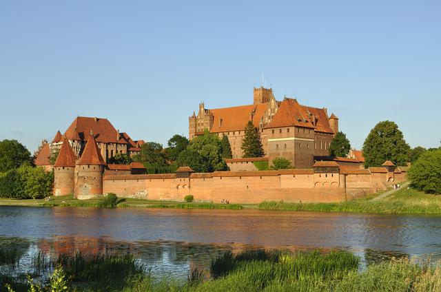 Malbork Castle—erstwhile home of the Teutonic Knights