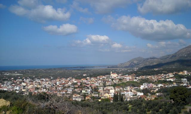 Panoramic view of Zacharo