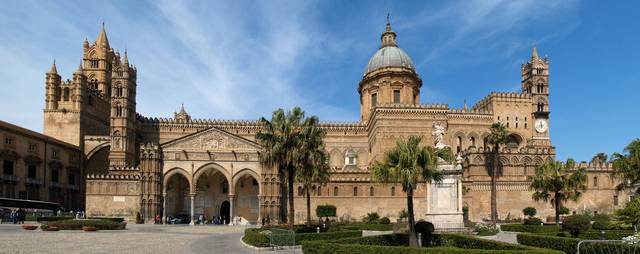 The Cathedral, in Arab-Norman style