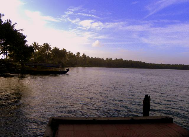 Backwaters in Paravur