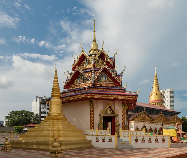 Wat Chaiyamangkalaram in George Town, the capital city of Penang