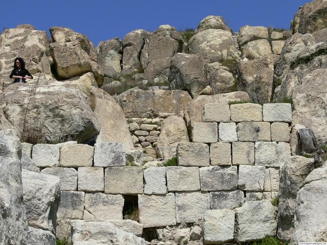 Perperikon fortress wall