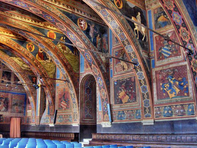 The Sala dei Notari in the Palazzo dei Priori