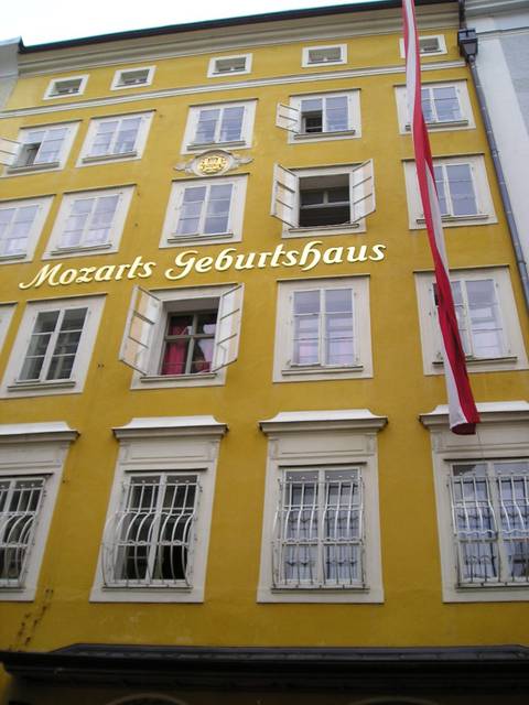 Mozart's birth house