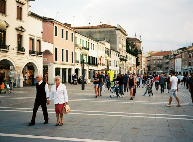 Piaza Ferretto, the main public square of Mestre.