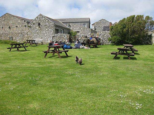 The Marisco Tavern has outdoor seating, which during the summer can get busy