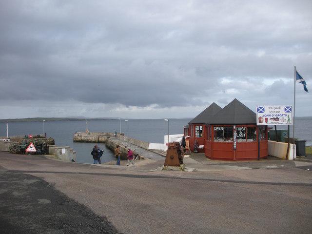 The pier at John O'Groats