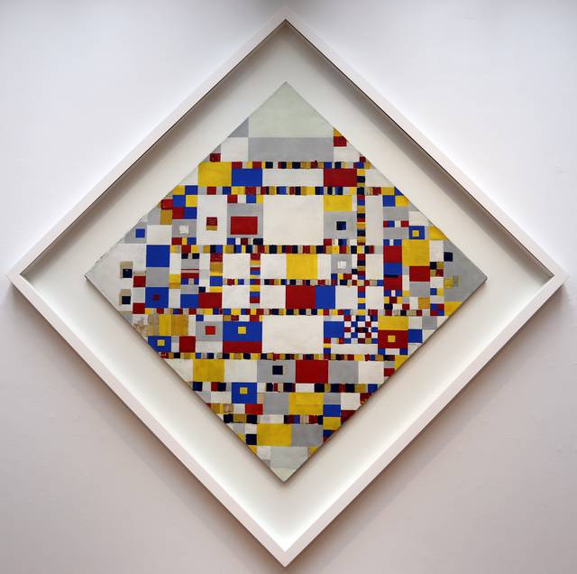 Victory Boogie Woogie, being Mondriaan's final work