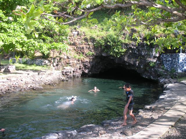 Piula Cave Pool