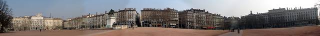 Place Bellecour in Lyon