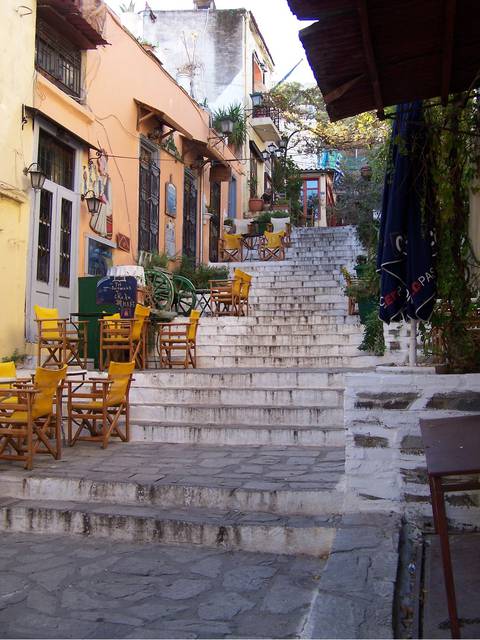 Plaka District in Athens