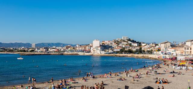 Le Pointe Rouge beach