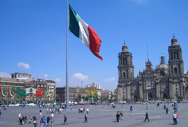 Plaza de la Constitución, also known as Zocalo, Mexico City