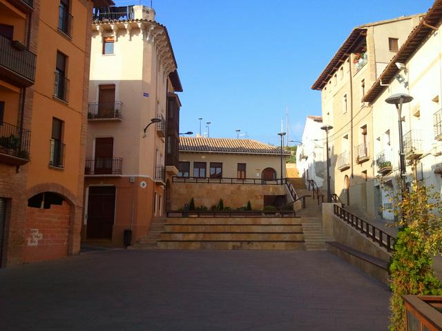 Candelaria square in Barbastro