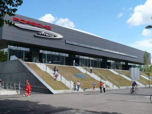 Porsche Arena, home of the Porsche Tennis Grand Prix and other events