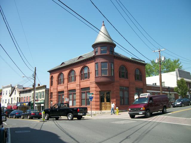 First National Bank building, built in 1900 and enlarged in 1949