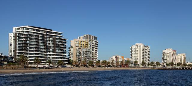 Beacon Cove Beach, Port Melbourne