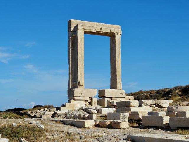 Apollo Temple's entrance (Portara)