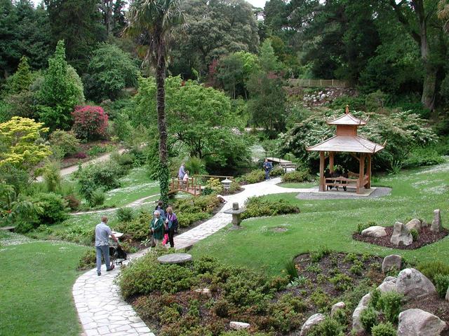 Japanese garden at Powerscourt