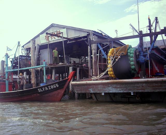 Fishing is important in Pulau Ketam