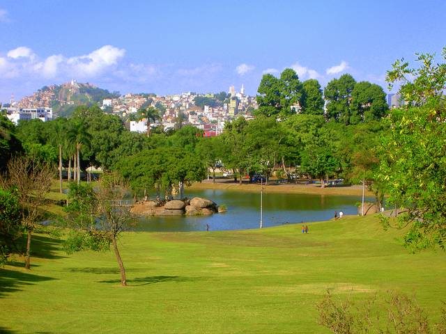 Quinta da Boa Vista, a park where Rio's Zoo is located.