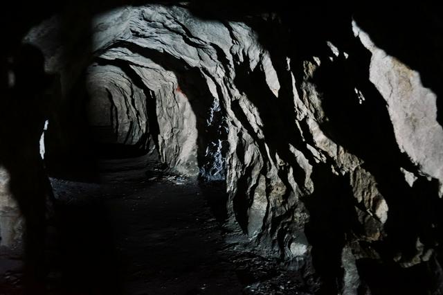 Old military tunnels in Fushan mountain